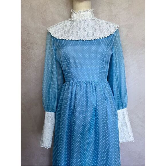 Vintage Gunne Sax Style Dress - Picture 3 of 13